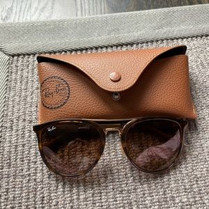 Ray-Ban 4285 Sunglasses in Light Havana and Brown